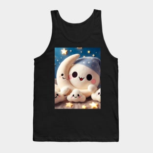 Discover Adorable Baby Cartoon Designs for Your Little Ones - Cute, Tender, and Playful Infant Illustrations! Tank Top